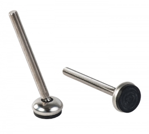 XS55 _ Articulated Foot with AISI 304 Stainless Steel Base and Stud