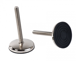 TN - TNX _ Piede Antivibrante Orientabile con base in Acciaio Nichelato  5800 Kg