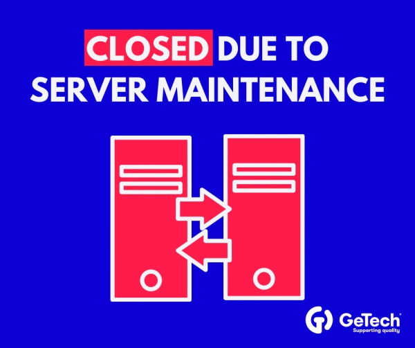 CLOSED FOR SERVER MAINTENANCE ON 23.5.2022