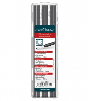 6050_Pica BIG Dry Refill Leads for Carpenters - Graphite 2H