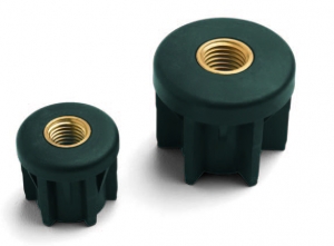 CTB_Round PA Tube Fitting with Threaded Insert