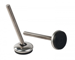XS75 _ Articulated Foot with AISI 304 Stainless Steel Base and Stud